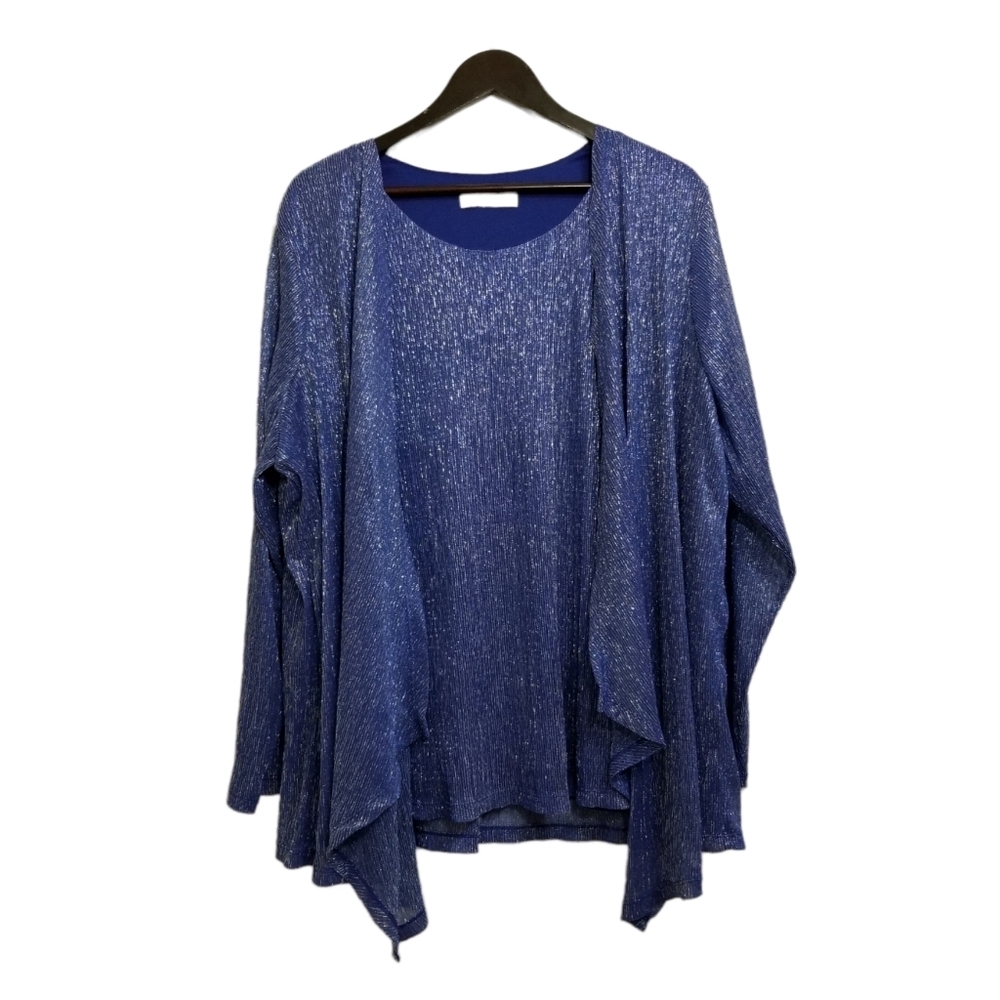 TanJay Blue Women's Plus Size Top